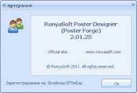 Программа RonyaSoft Poster Designer 2.01.25
